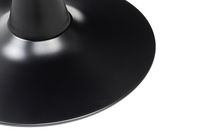 "Беллини" пластиковый круглый стол Ø80см, цвет темно-серый